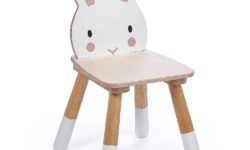 chaise lapin enfant en bois