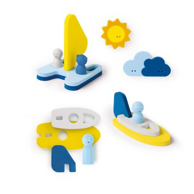 Quut : jeu de bain voiliers 3D