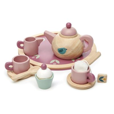 Tender Leaf Toys : dinette en bois birdie tea set