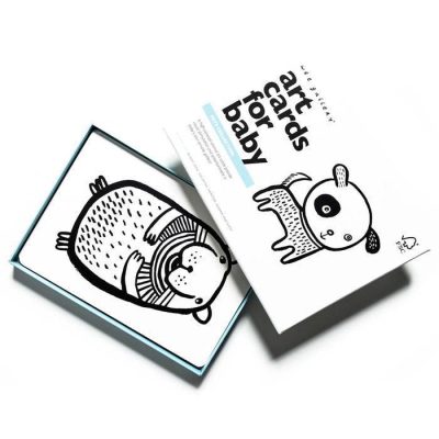 Wee Gallery : art cards for baby / pets