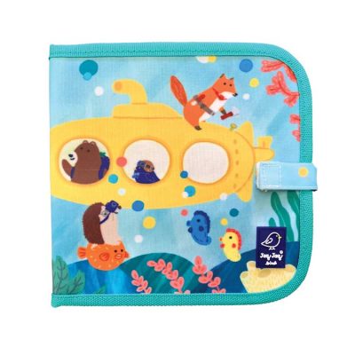 Jaq Jaq Bird : cahier sous marin avec craies sans poussière