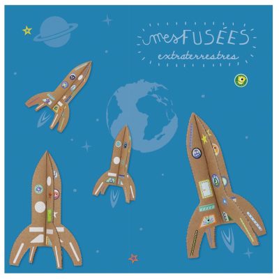 Pirouette : kit créatif les fusées