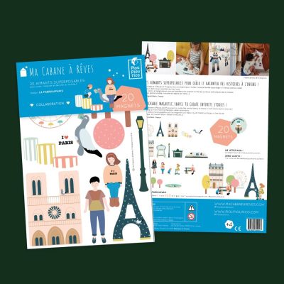 Ma cabane à rêves : set d'aimants la fabrikaparis