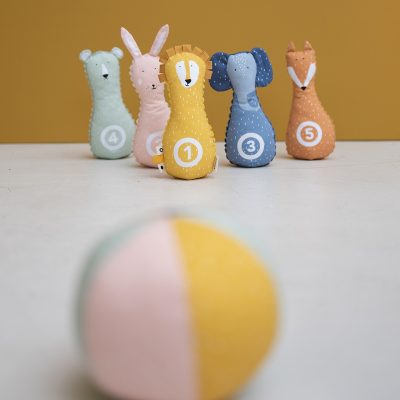 TRIXIE : bowling set en tissus