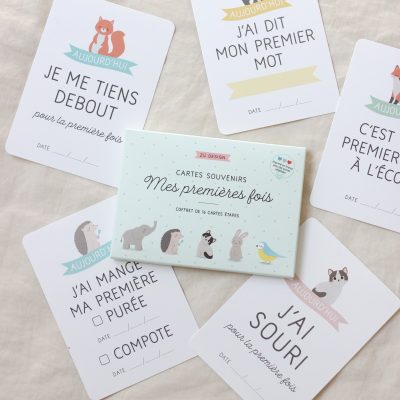 Zü : coffret cartes étapes mes premières fois