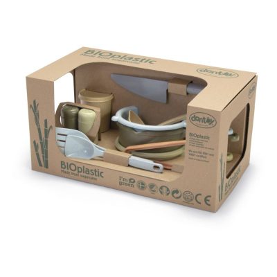 Dantoy : coffret d'ustensiles de cuisine en bioplastique