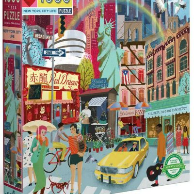 Eeboo : puzzle New-York City Life 1000 pièces