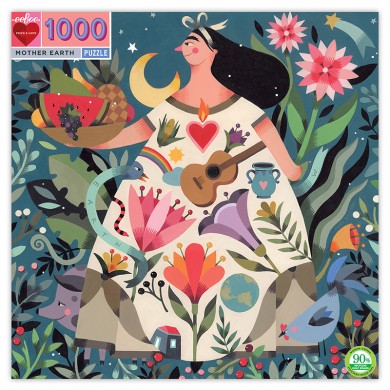 Eeboo : puzzle Mother Earth 1000 pièces