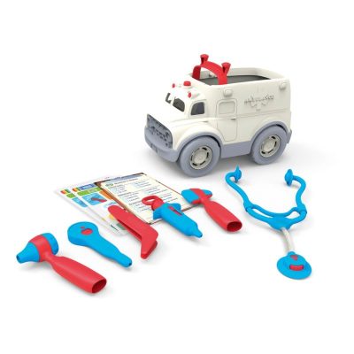 Green Toys L'ambulance avec le set de medecin