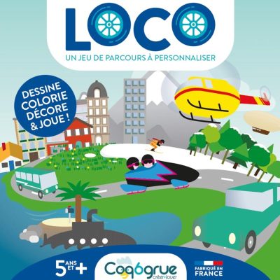 Coq6grue jeu de société et loisirs créatifs "Loco"