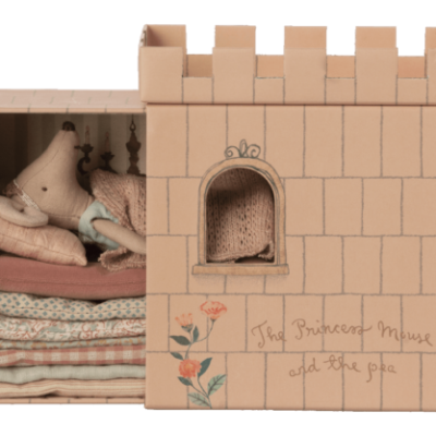 Maileg : princesse au petit pois dans son château