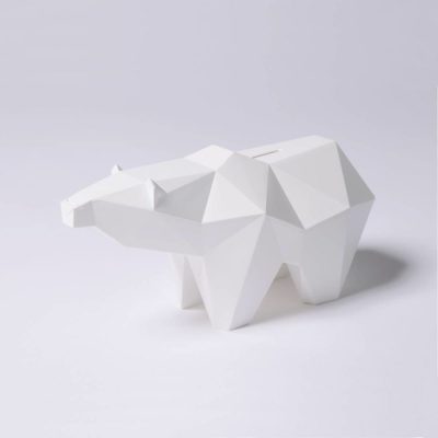 Coq en Pâte : tirelire Koguma l'ours blanc