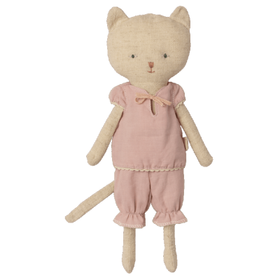 Maileg : chaton en pyjama rose