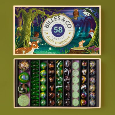 Billes & Co : coffret de billes Forêt Magique