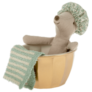 Maileg : souris dans son bain