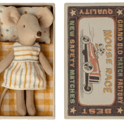 Maileg : big sister mouse in a matchbox