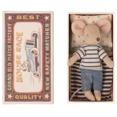 Maileg : big brother mouse in a matchbox