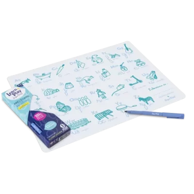 Superpetit : set de table alphabet illustré