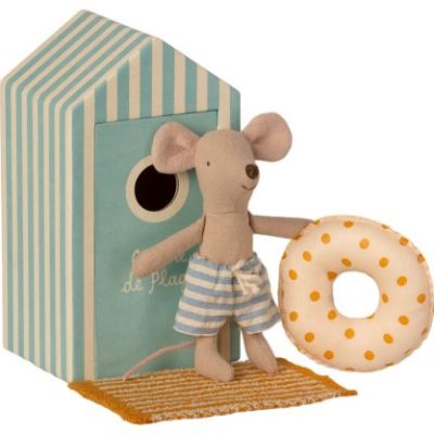 Maileg : little brother in cabin de plage